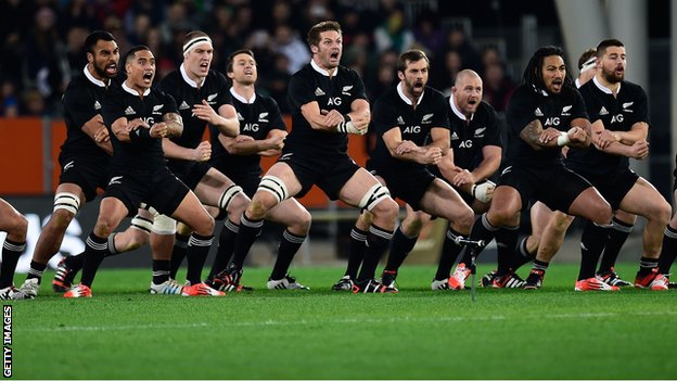 All Blacks Survive Stern Test in Historic Match